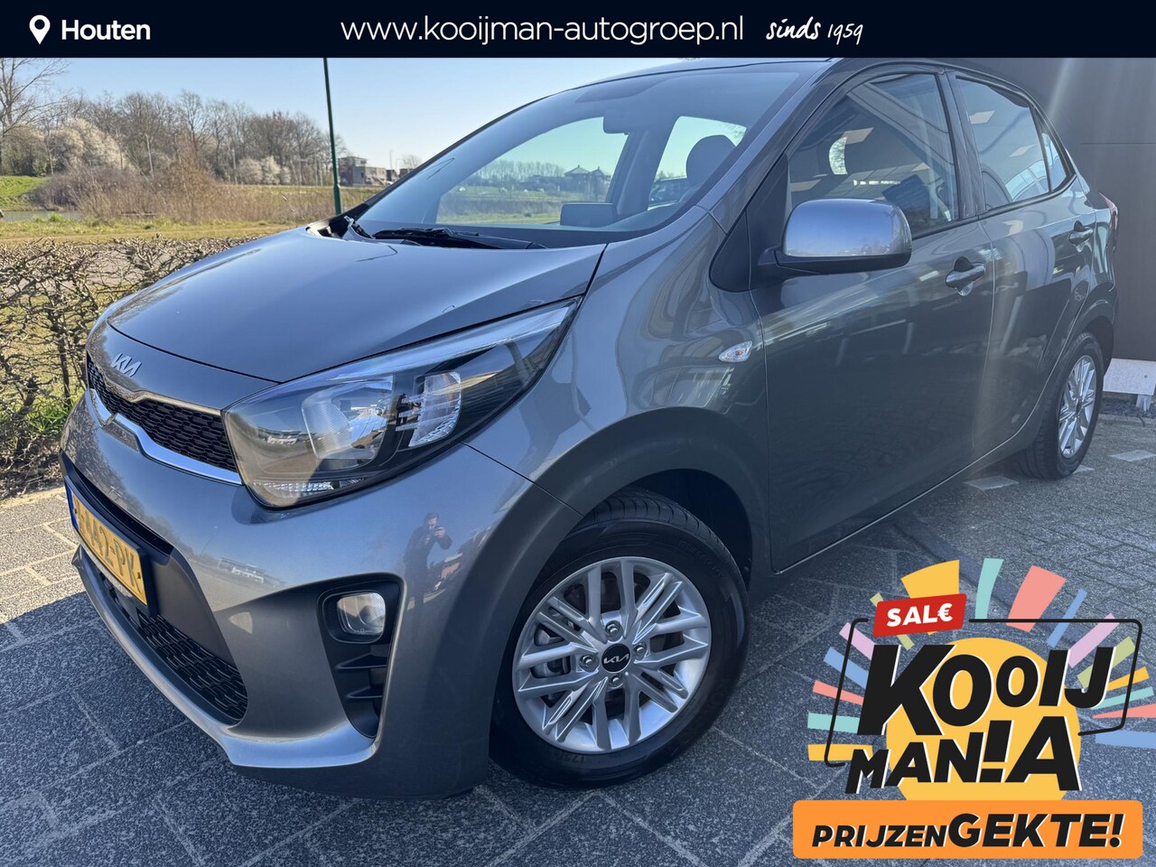Kia Picanto - 1.0 DPi DynamicLine | Eerste Eigenaar | Dealeronderhouden | Nette Auto | Lichtmetalen Velg - AutoWereld.nl