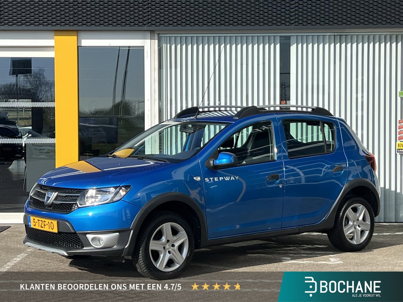 Dacia Sandero Stepway - 0.9 TCe Lauréate | Navigatie | Airco | Cruise Control | Parkeersensoren | BT-Telefoonfunct - AutoWereld.nl