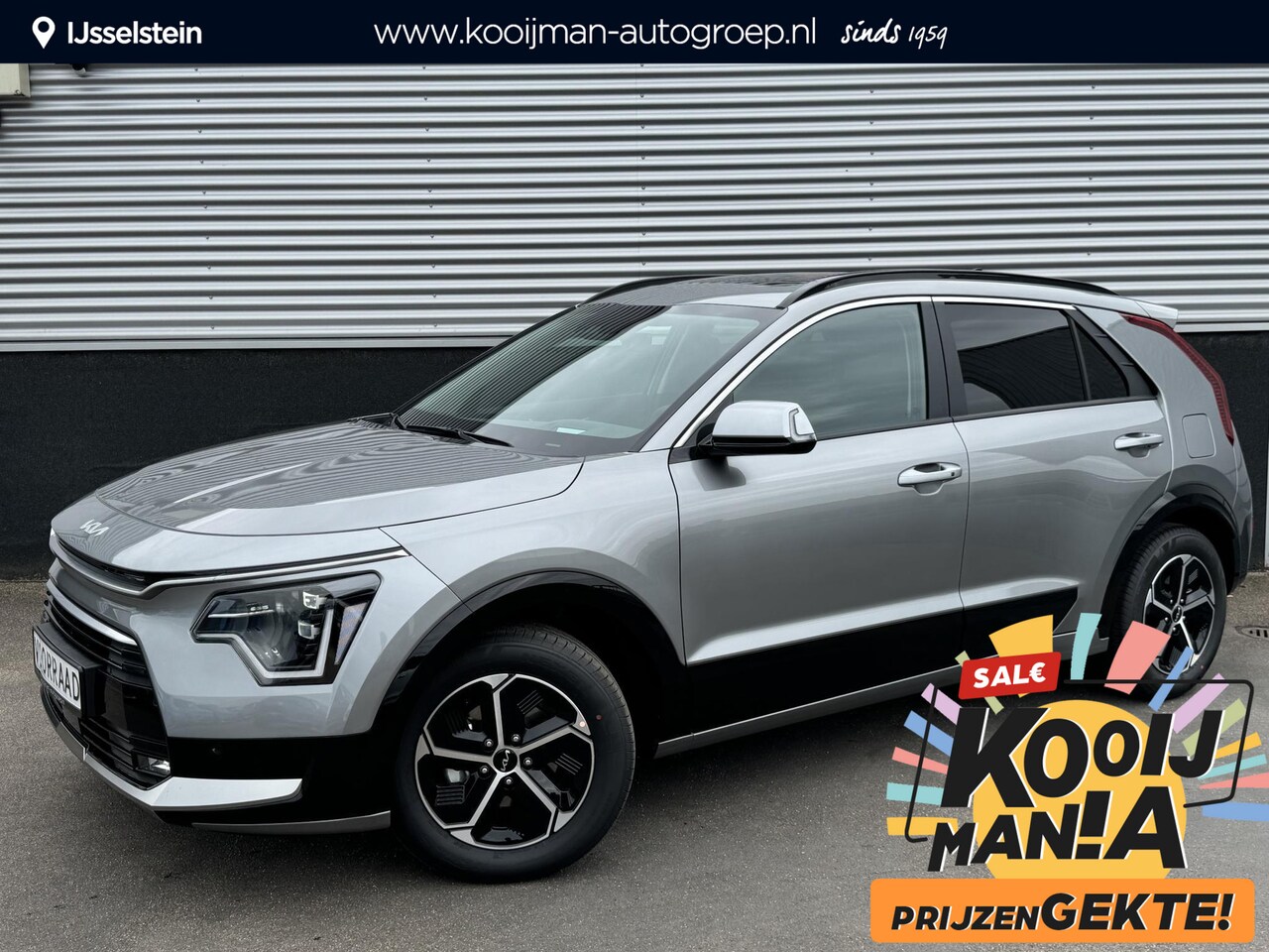 Kia Niro - 1.6 GDi Hybrid DynamicPlusLine €2700 Voordeel! ACTIEPRIJS! Nieuw uit voorraad leverbaar. M - AutoWereld.nl
