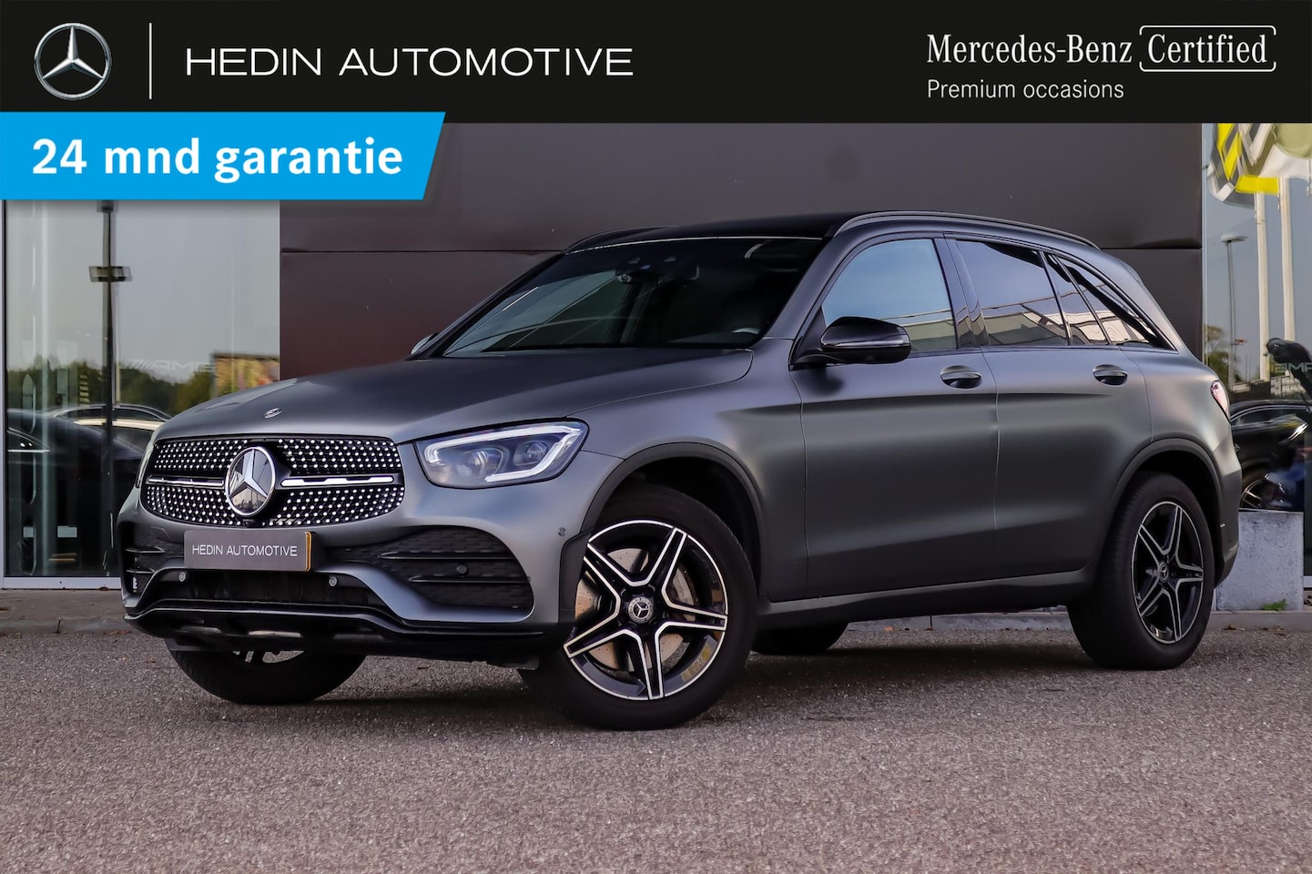 Mercedes-Benz GLC-klasse - GLC 200 Automaat Business Solution AMG | Nightpakket | Panoramadak | Distronic | Multibeam - AutoWereld.nl