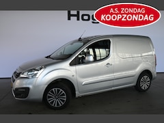 Peugeot Partner - 120 1.6 BlueHDi 75 L1 Première 3 Zits Airco Navigatie 100% Onderhouden 1e Eigenaar Inruil