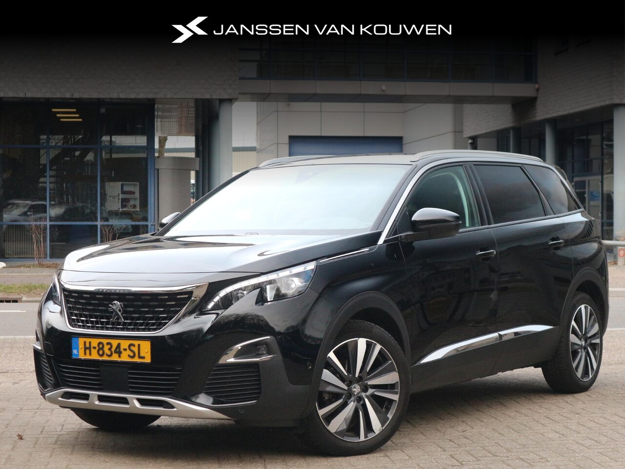 Peugeot 5008 - Blue Lease Premium 1.2 130 pk Automaat / Afneembare trekhaak / Full LED / Elektrische klep - AutoWereld.nl