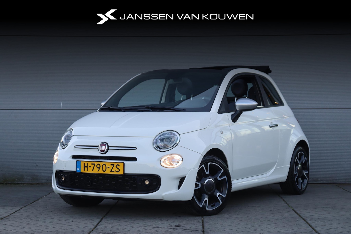 Fiat 500 C - 1.0 Hybrid Rockstar / Cabrio / Navigatie / Climate / 16'' velgen - AutoWereld.nl