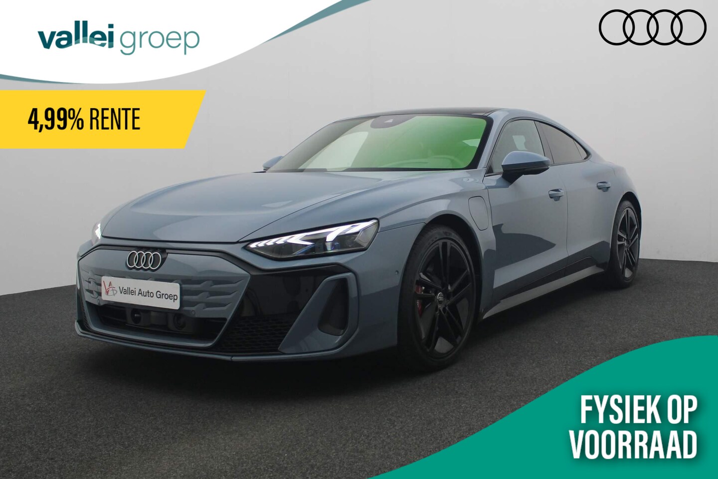 Audi e-tron Sportback - GT S 105 kWh 435 kW / 592 pk Quattro | Assistentiepakket plus remote | Glazen panoramadak - AutoWereld.nl