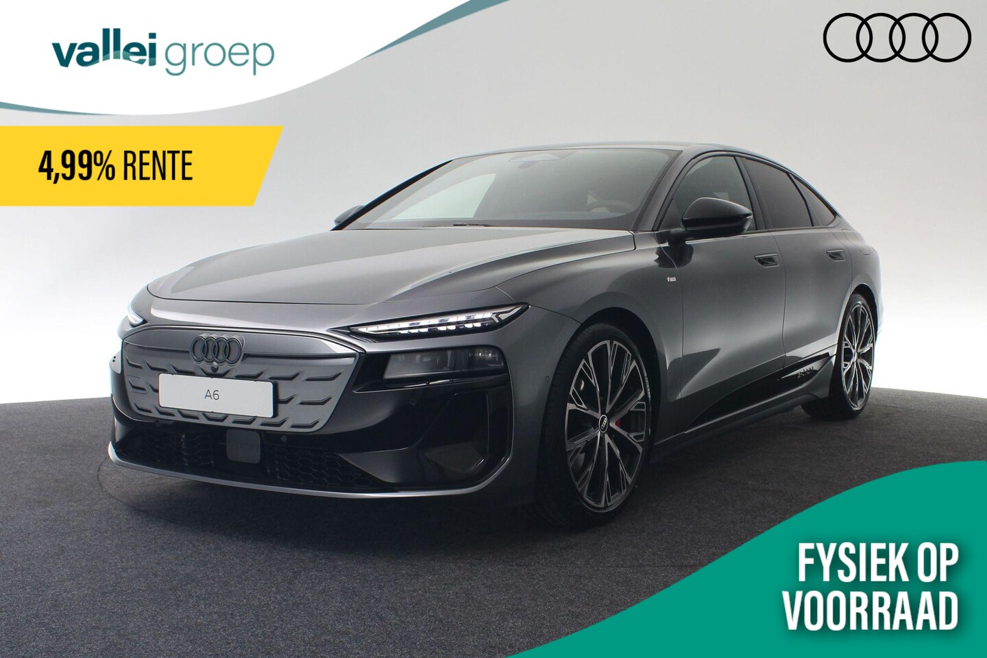 Audi A6 - S edition e-tron 100kWh 270 kW / 367 PK Sportback | 360 Camera | HUD | Tech pro | Dinamica - AutoWereld.nl