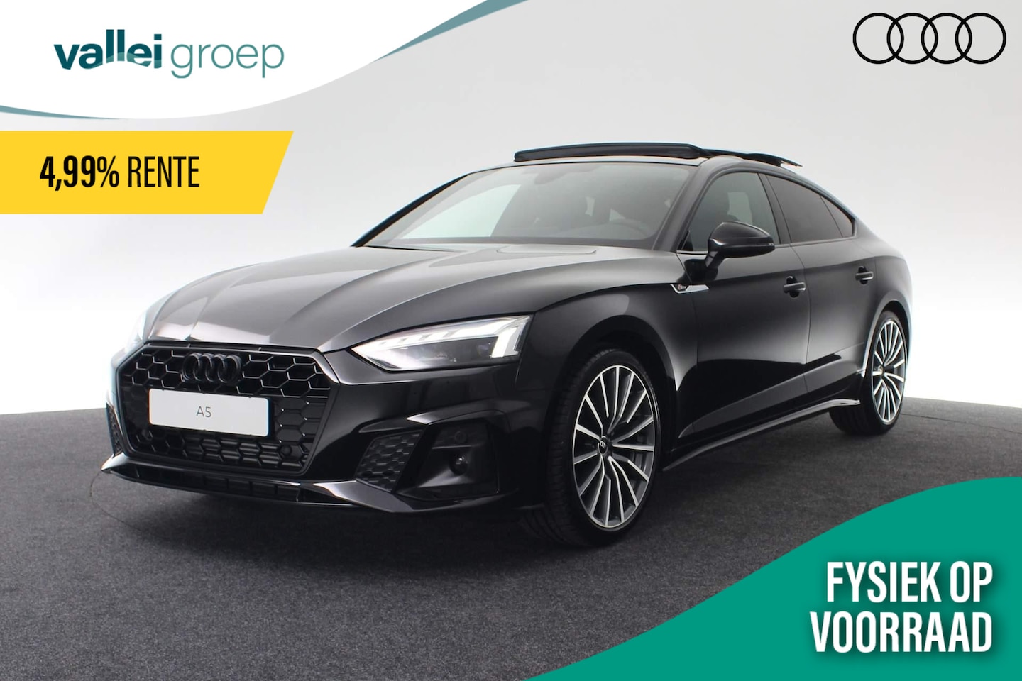 Audi A5 Sportback - 35 TFSI 150PK S-tronic S edition Competition | Panoramadak | Assistentiepakket parking | A - AutoWereld.nl