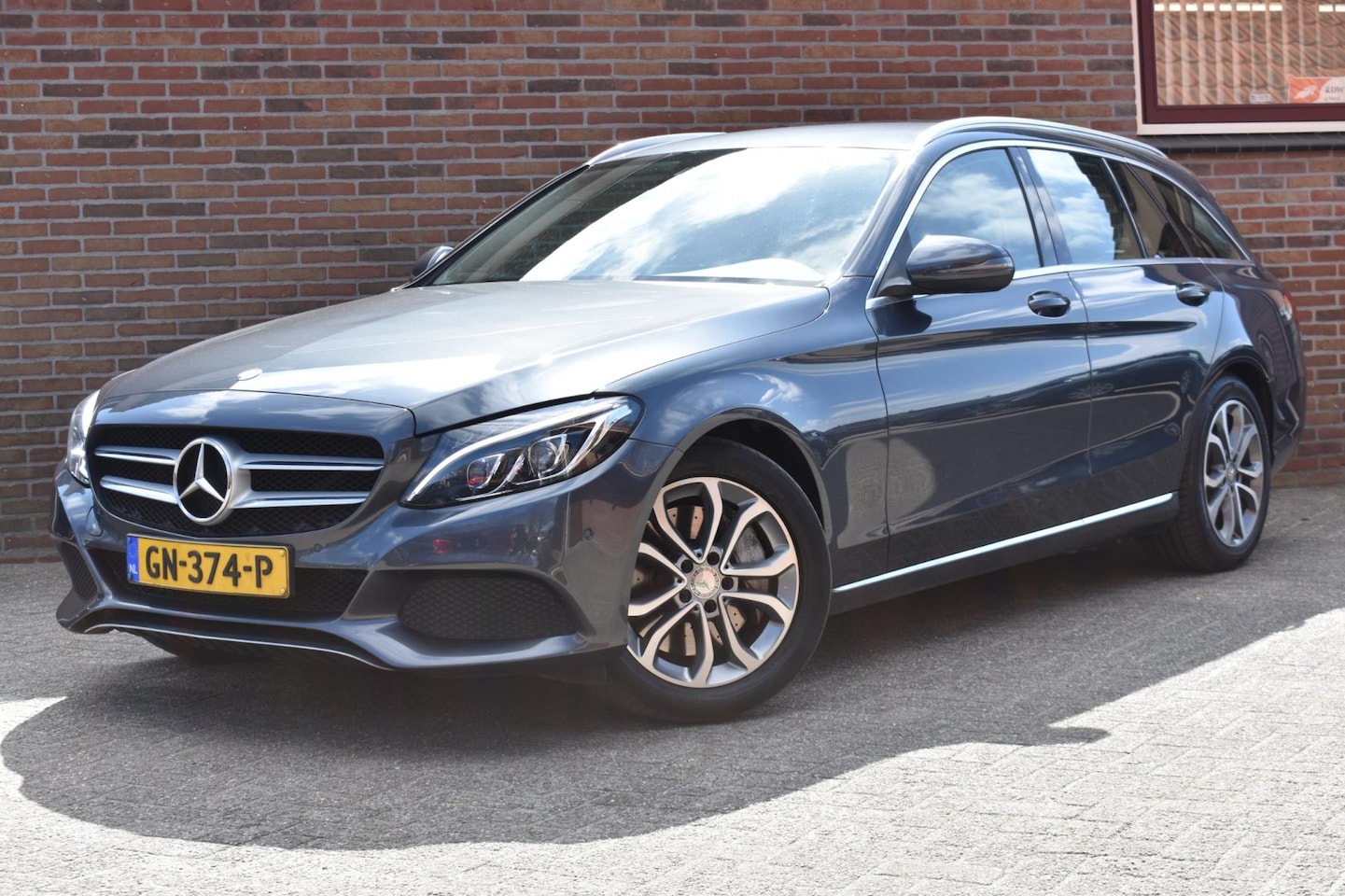 Mercedes-Benz C-klasse Estate - 350 e Lease Edition '15 LED Navi Clima Cruise - AutoWereld.nl