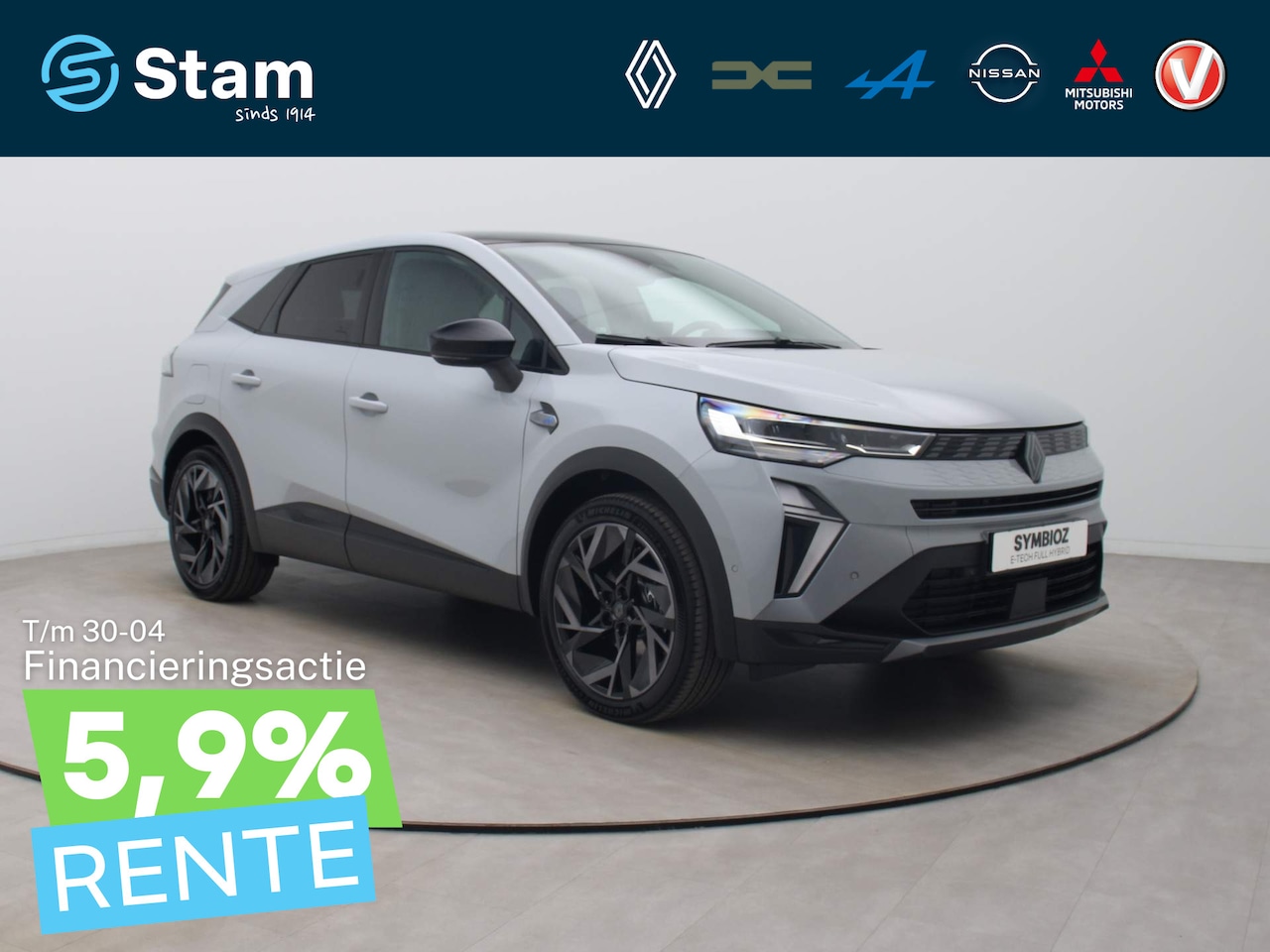 Renault Symbioz - E-Tech hybrid 145pk esprit Alpine Adapt. cruise | Harman Kardon | Navi | Solarbay panorama - AutoWereld.nl