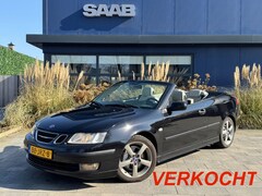 Saab 9-3 Cabrio - Cabriolet 1.8t Vector incl. beurt 17 inch/Leer/Climate