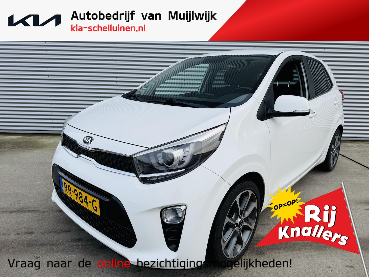 Kia Picanto - 1.0 Colour Edition Draaghaak tbv Fietsendrager | Spec.Interieur | Clima | Cruise | Camera - AutoWereld.nl