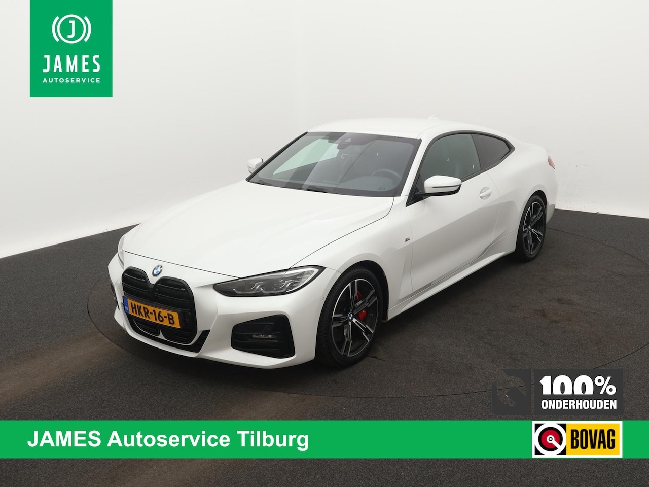 BMW 4-serie Coupé - 430i High Executive M-SPORT CAMERA AD-CRUISE LEER-ALCANTARA - AutoWereld.nl