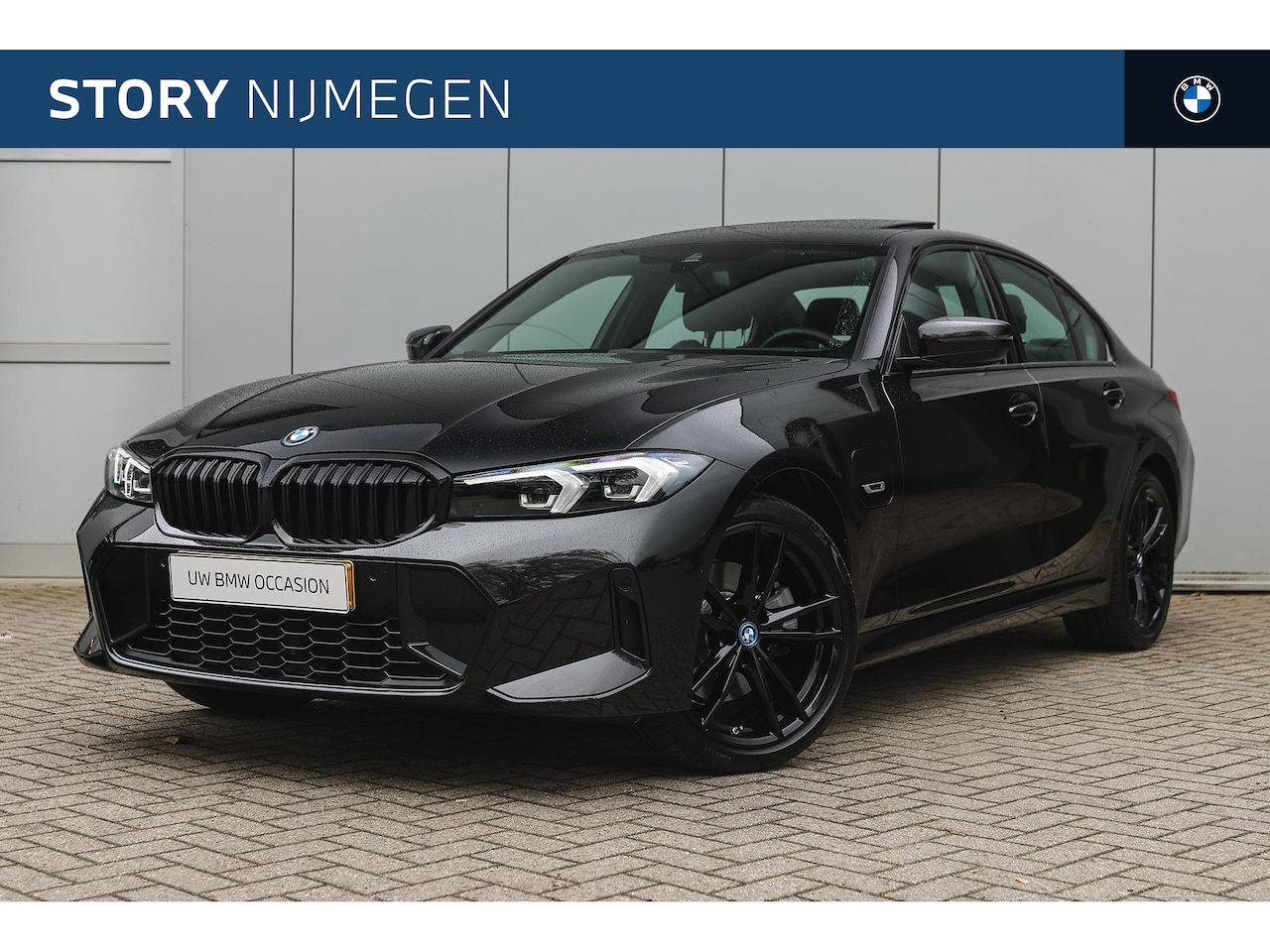 BMW 3-serie - 330e High Executive M Sport Automaat / Schuif-kanteldak / Sportstoelen / Stoelverwarming / - AutoWereld.nl