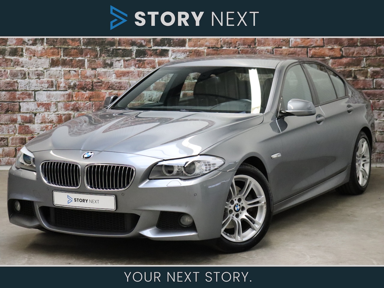 BMW 5-serie - Sedan 520i Executive M Sport Pakket Automaat / Navigatie / Sportstoelen / Parkeersensoren - AutoWereld.nl