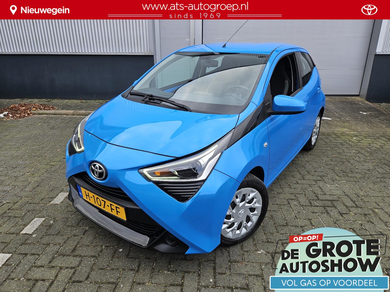 Toyota Aygo - 1.0 VVT-i x-play limited Apple Carplay & Android Auto | Achteruitrijcamera | Snelheidsbegr - AutoWereld.nl