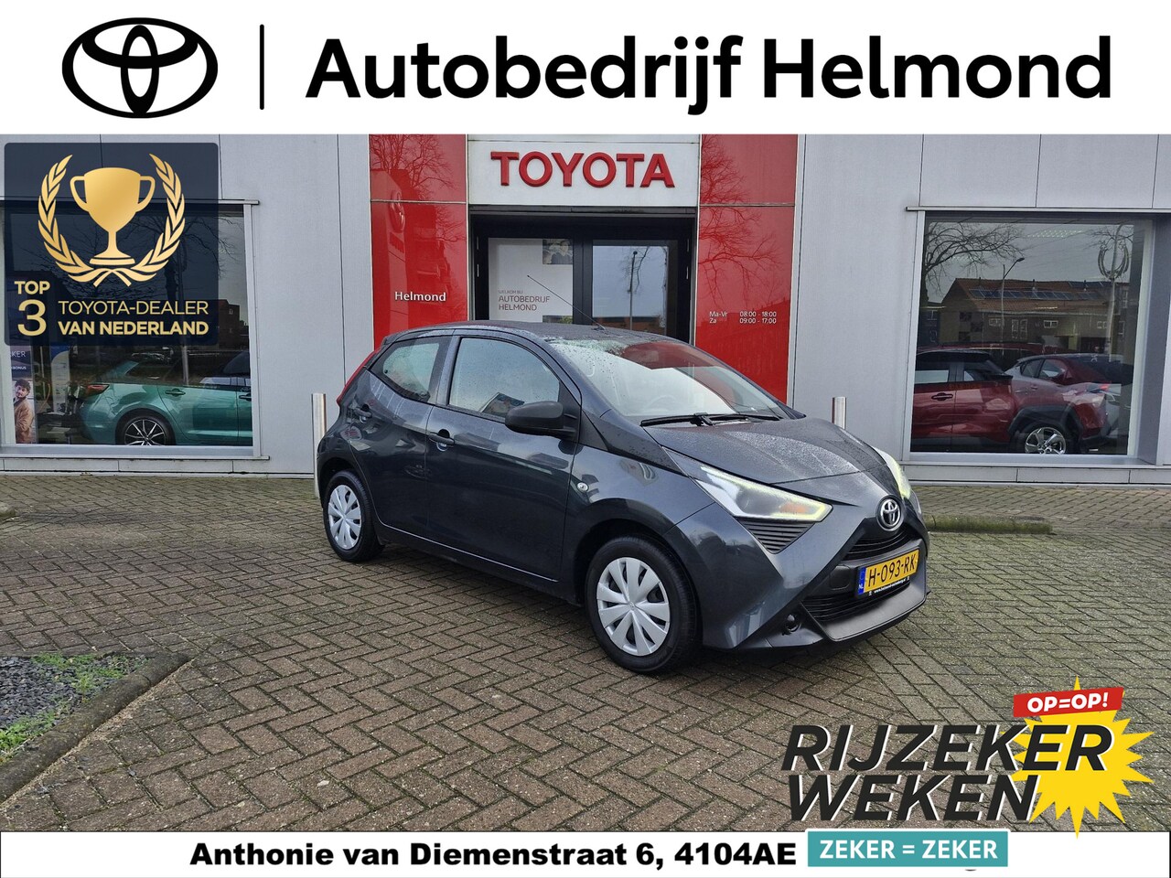 Toyota Aygo - 1.0 VVT-i x-fun | Nederlandse auto| dealeronderhouden| 1ste eigenaar - AutoWereld.nl