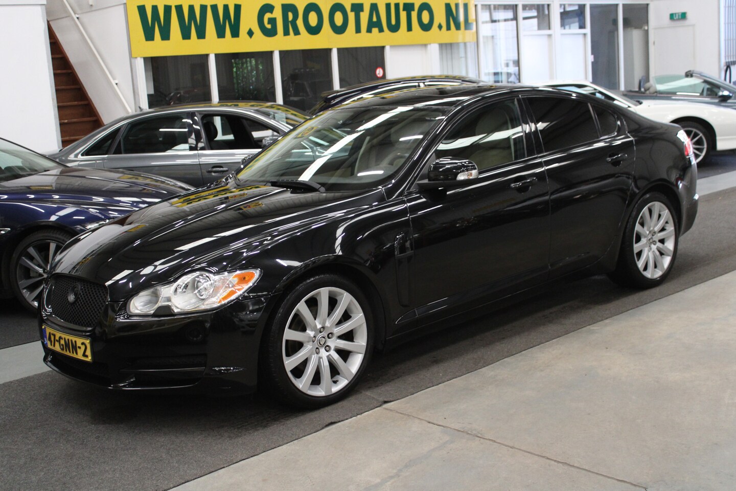 Jaguar XF - 3.0 V6 Premium Luxury Automaat Airco, Cruise Control, Leder, Youngtimer, Stuurbekrachtigin - AutoWereld.nl