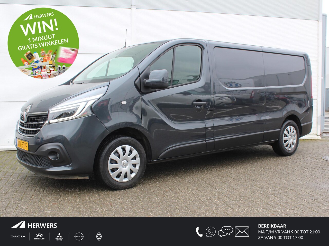 Renault Trafic - 2.0 dCi 120 T29 L2H1 Comfort / Trekhaak / Navigatie + Apple Carplay/Android Auto / Climate - AutoWereld.nl