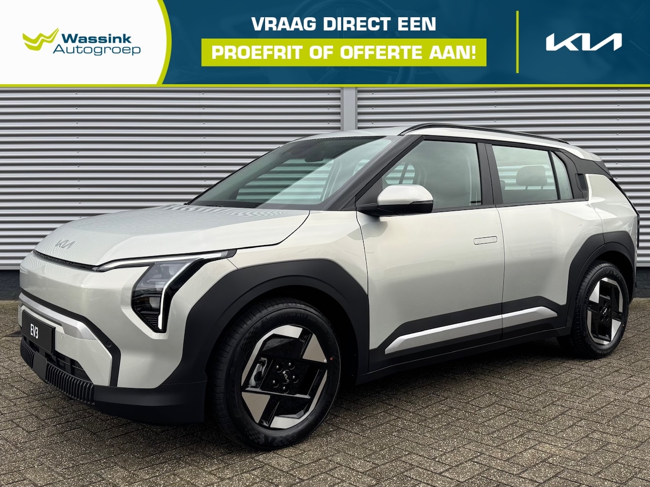 Kia EV3 - 81,4 kWh 204pk Air | Parkeersensoren | Navigatie | Camera | - AutoWereld.nl