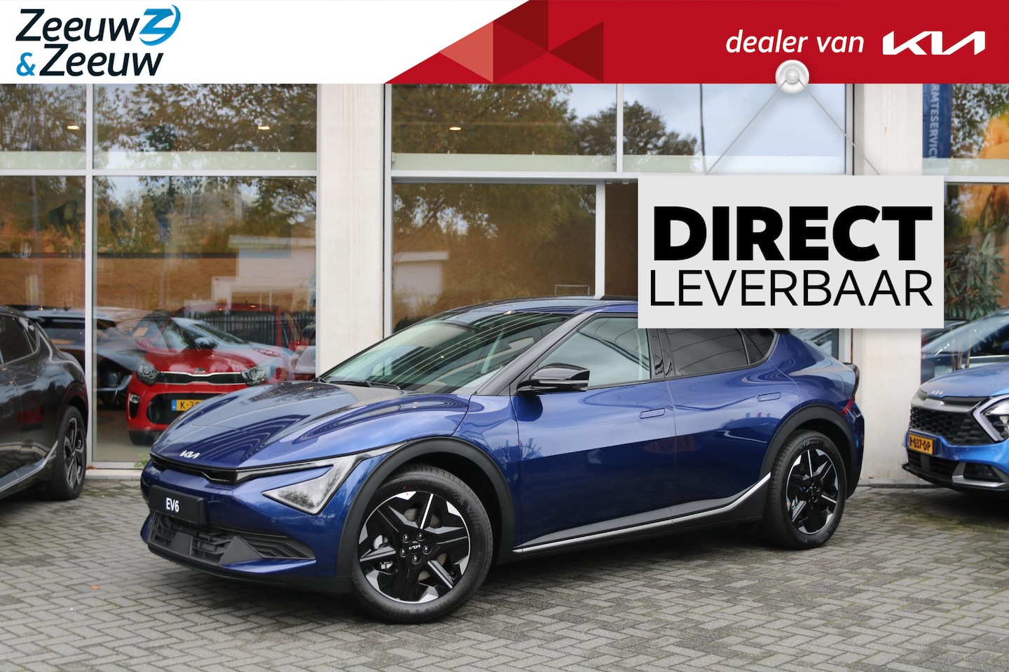 Kia EV6 - Light Edition 63 kWh Facelift | 428 km WLTP-actieradius | €4000,- inruilpremie | VOORRAAD - AutoWereld.nl