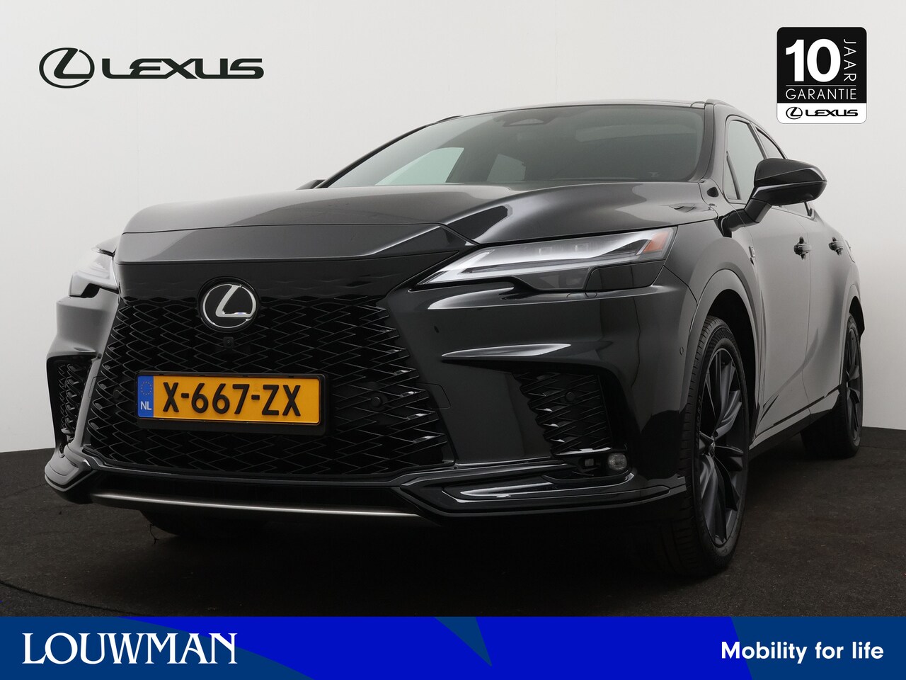 Lexus RX - 500h AWD F-Sport Line | Mark Levinson Audio | Panoramadak | Stoelverwarming/-Ventilatie | - AutoWereld.nl