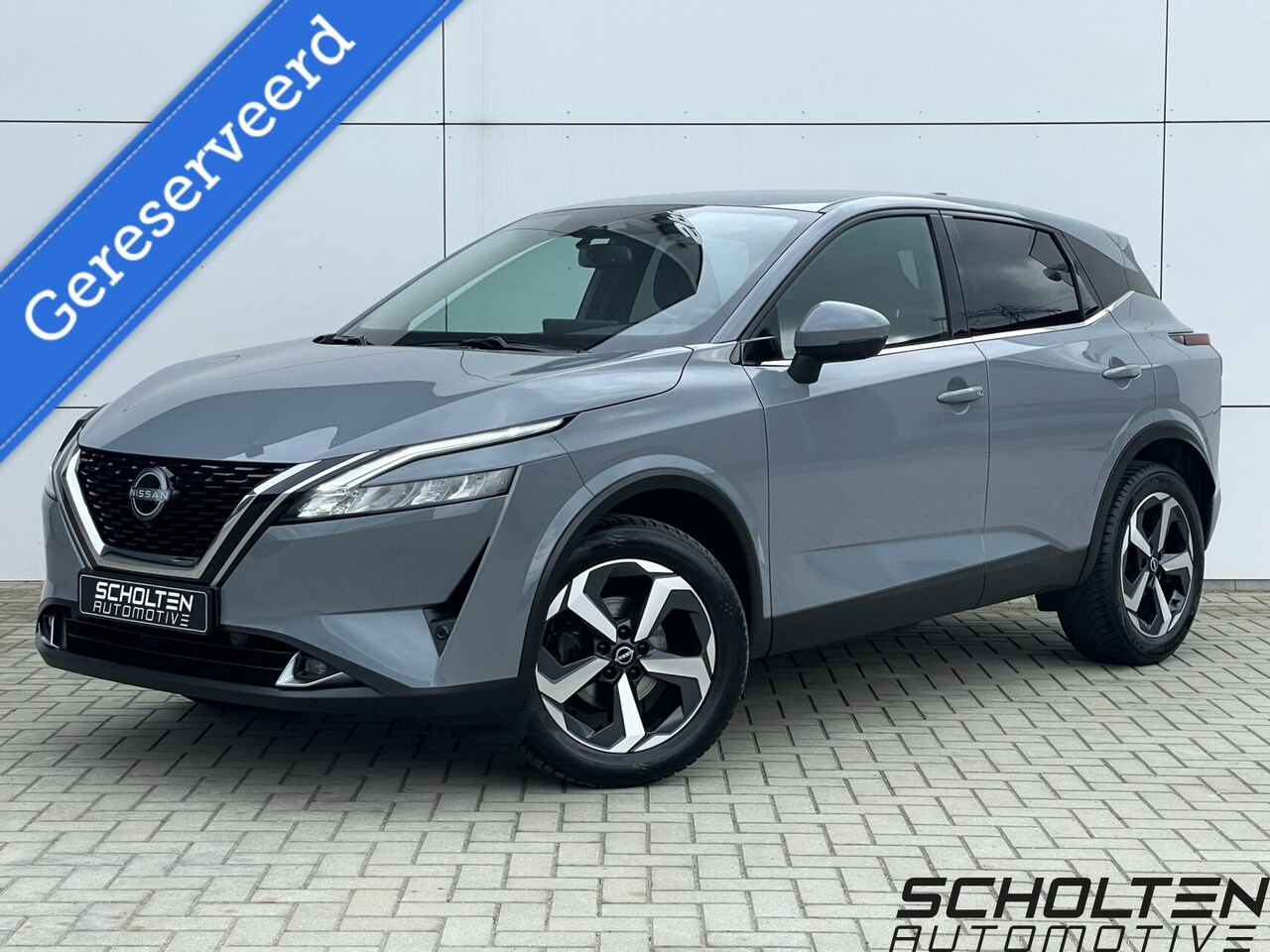 Nissan Qashqai - 1.3 MHEV N-Connecta ACC 360 Carplay Navi DAB Elektrische achterklep - AutoWereld.nl