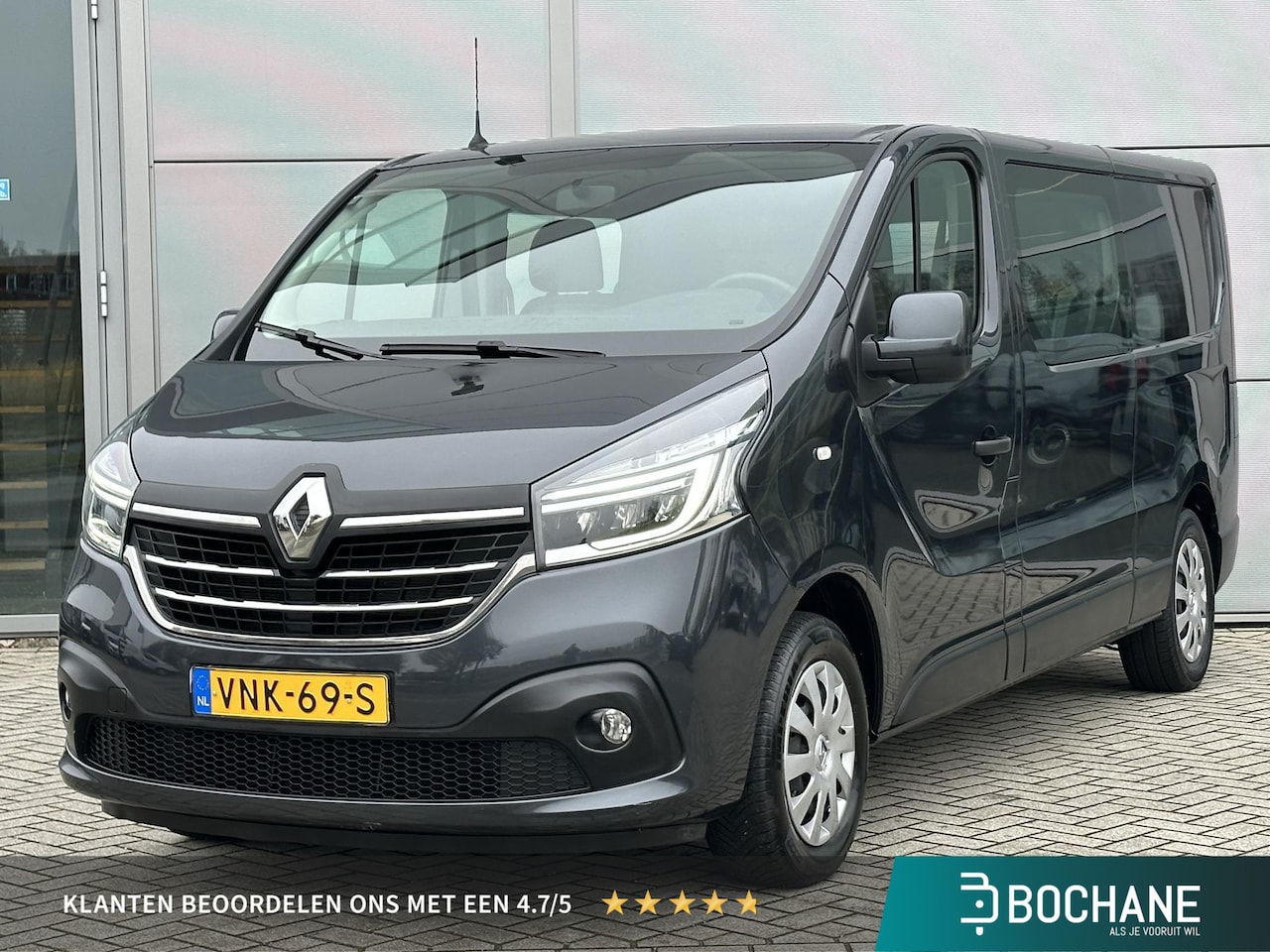 Renault Trafic - 2.0 dCi 145 T29 L2H1 DC Comfort Automaat | AIRCO | 6 PERSOONS | TREKHAAK | Dubbelcabine | - AutoWereld.nl