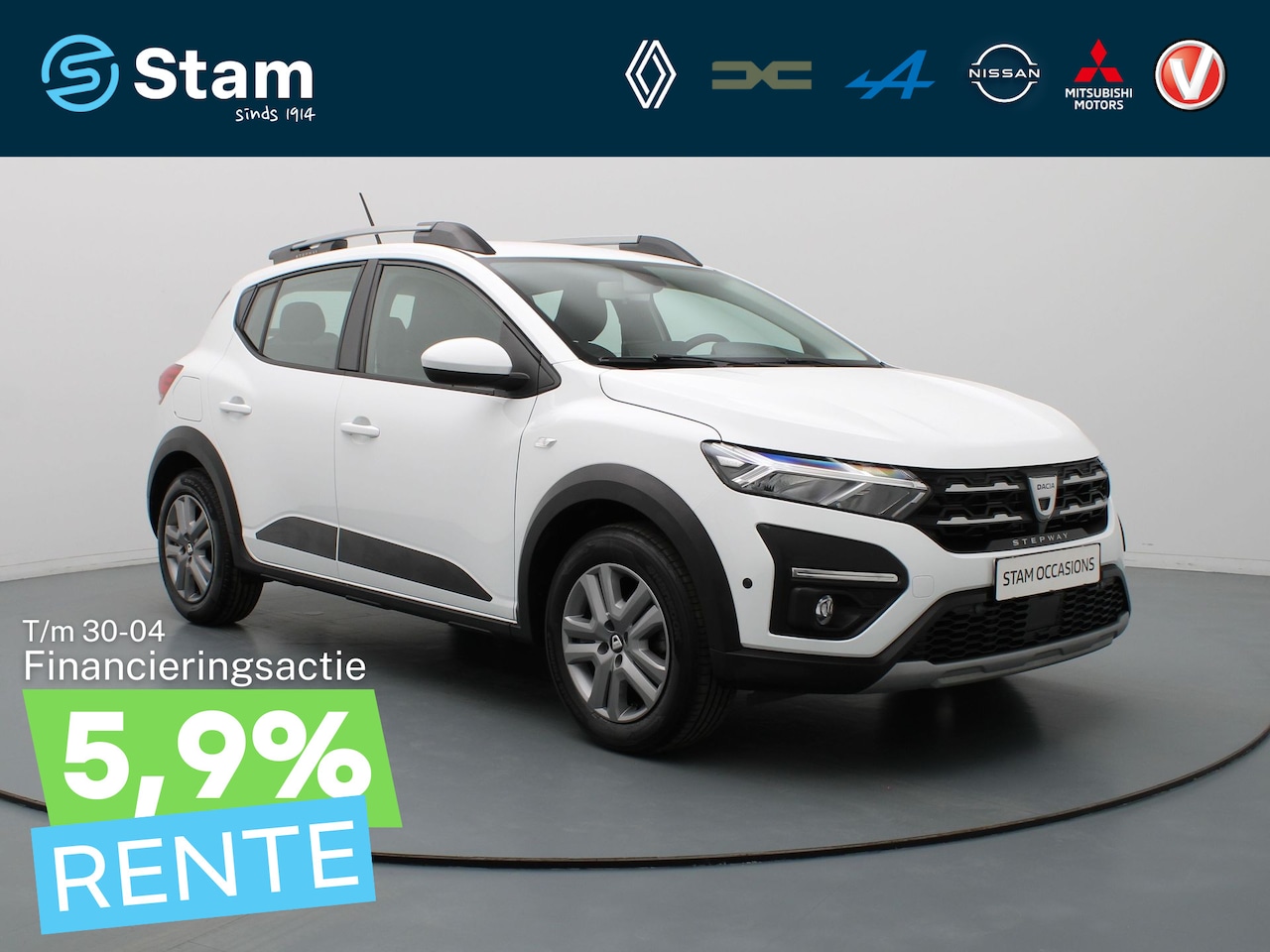 Dacia Sandero Stepway - TCe 100 Bi-Fuel Essential Camera | Cruise | Climate | Trekhaak | Parkeersens. v+a - AutoWereld.nl