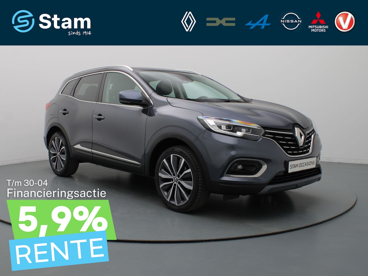 Renault Kadjar - TCe 140pk Intens Camera | Cruise | Navi | Parkeersens. v+a | Trekhaak - AutoWereld.nl