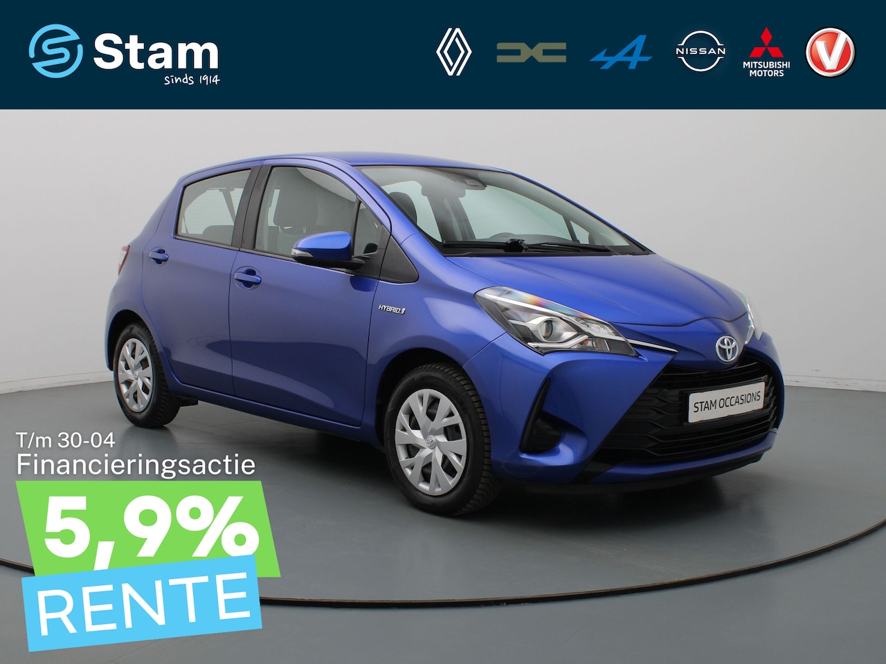 Toyota Yaris - 1.5 Hybrid Active Camera | Cruise | Climate | Navi - AutoWereld.nl