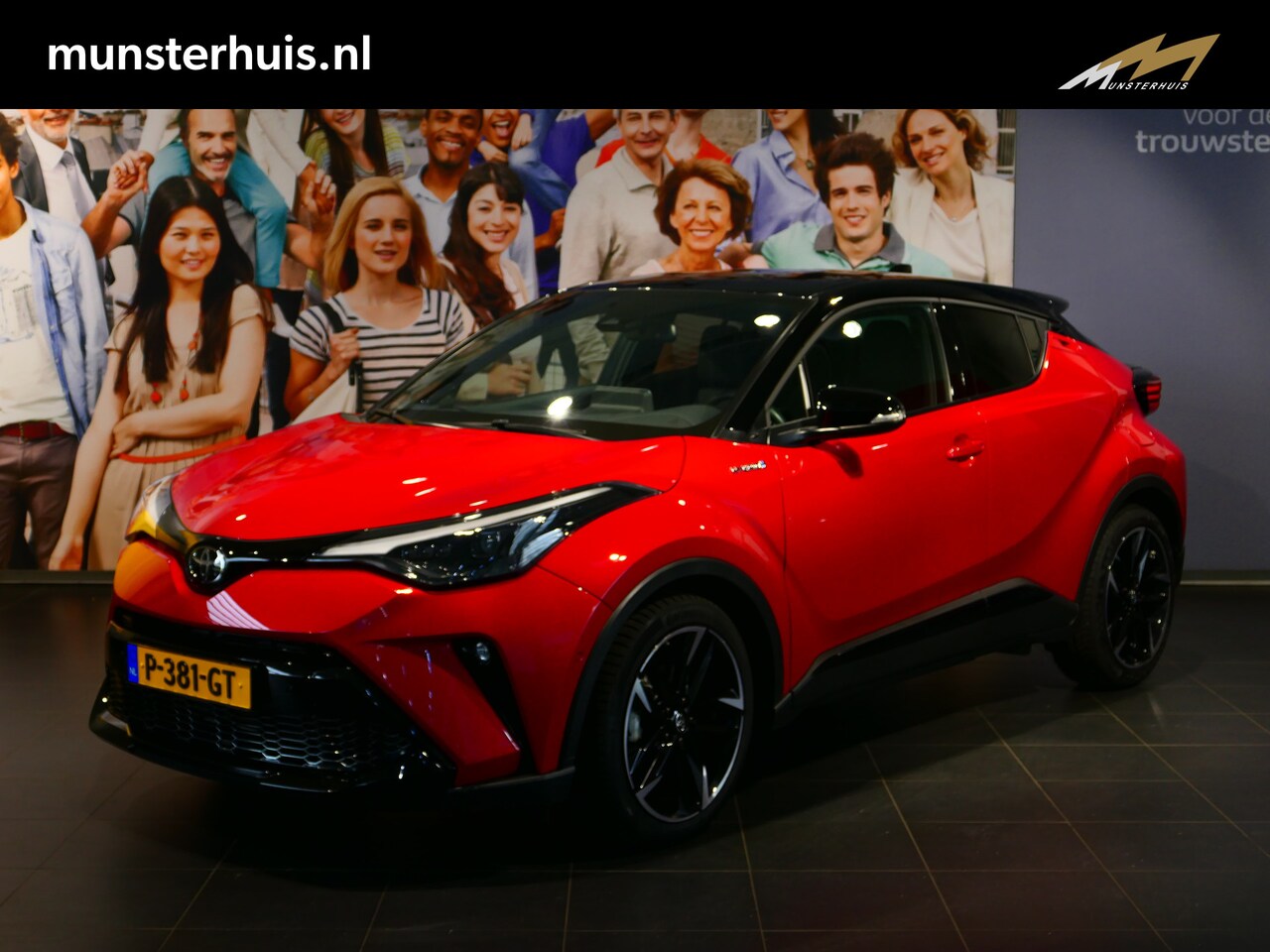 Toyota C-HR - 2.0 Hybrid GR-Sport *1e eigenaar!* *Parkeerassistent* - Cruise, stoelverwarming, navi - AutoWereld.nl