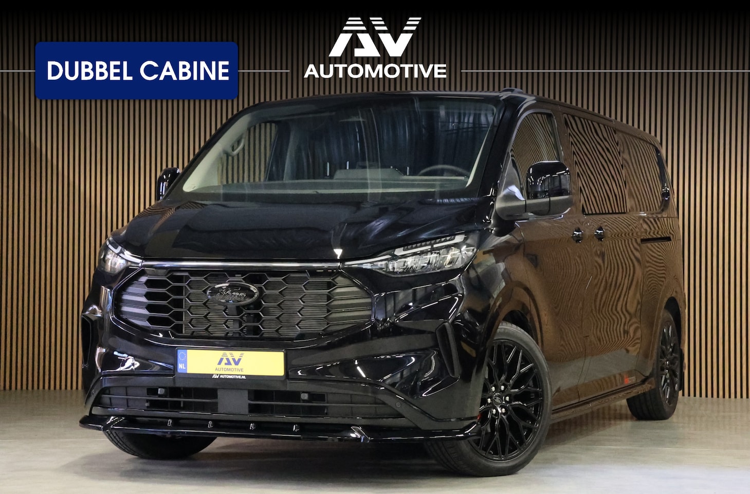 Ford Transit Custom - 300 2.0 TDCI 170PK L2H1 DC LIMITED | L+R Schuifdeur | Dubbel Cabine | ACC | Blind Spot | N - AutoWereld.nl