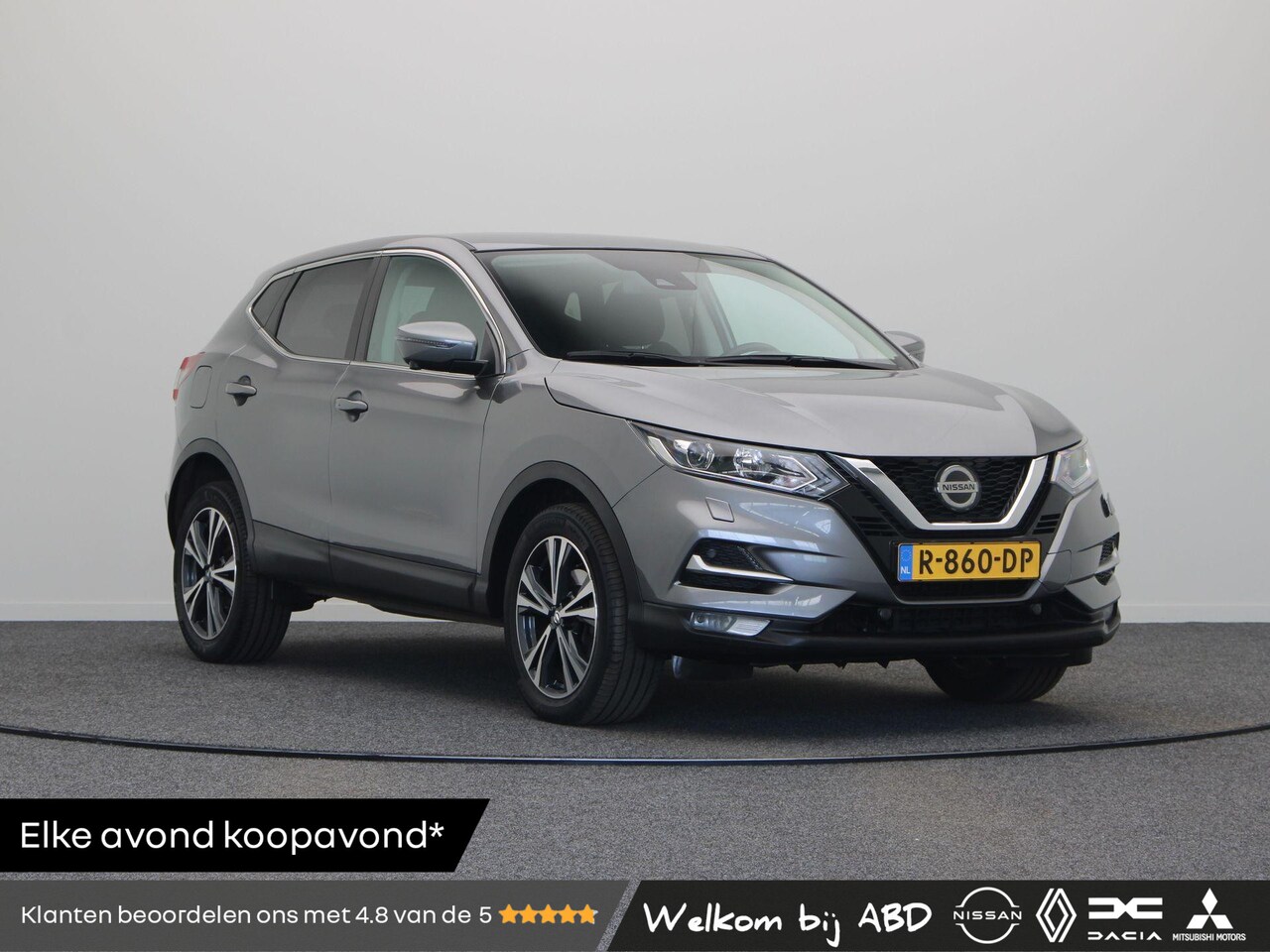 Nissan Qashqai - DIG-T 160pk N-Connecta | Automaat | 1500kg Trekvermogen | 360 Graden Camera | Stoelverwarm - AutoWereld.nl