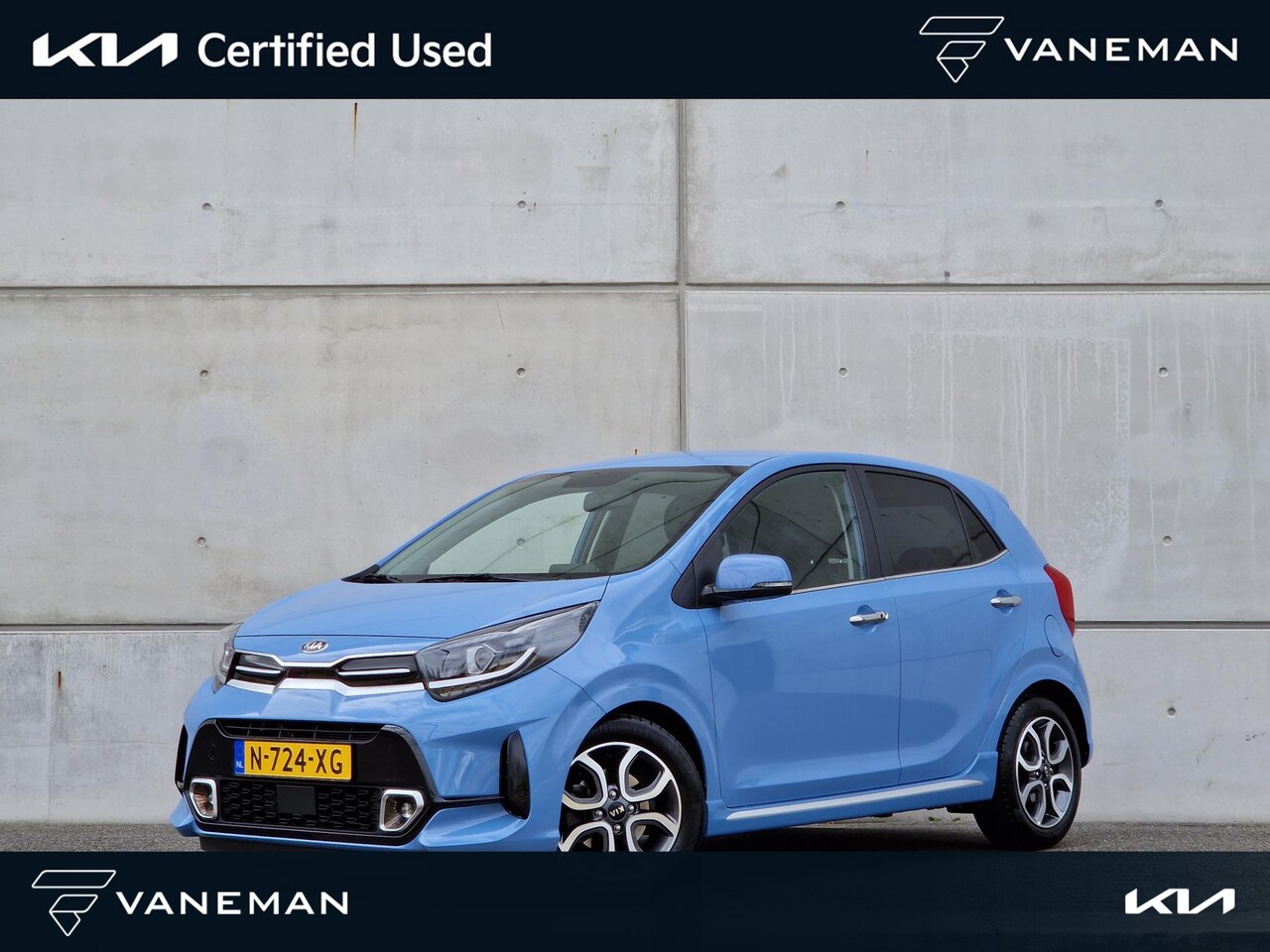 Kia Picanto - 1.0 DPi GT-Line | Navi | Clima | Cruise | Apple Carplay \ Android Auto | PDC | - AutoWereld.nl
