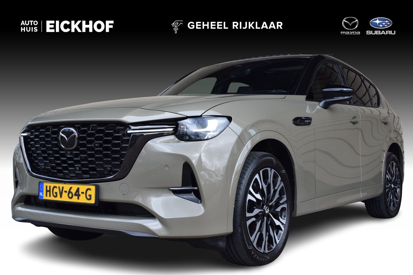 Mazda CX-60 - 2.5 e-SkyActiv PHEV Homura Plus - Black Edition - AutoWereld.nl