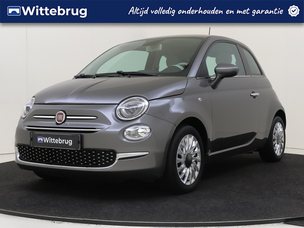 Fiat 500 - 1.2 70PK Lounge | Parkeerhulp | Cruise control | Navigatie | - AutoWereld.nl