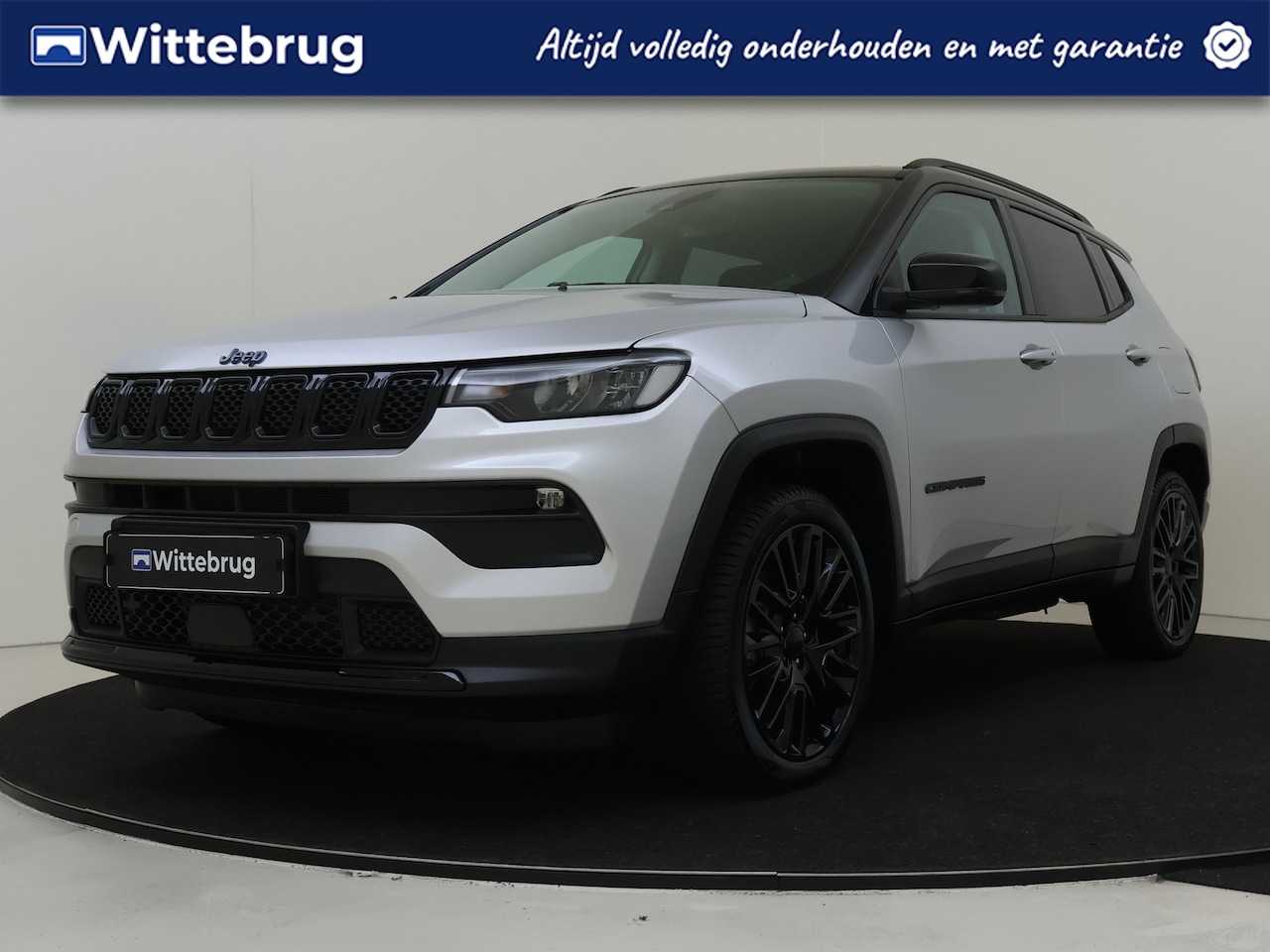 Jeep Compass - 4xe 190PK Plug-in Hybrid Electric Night Eagle | WEINIG GEREDEN | Adaptive cruise | Navigat - AutoWereld.nl