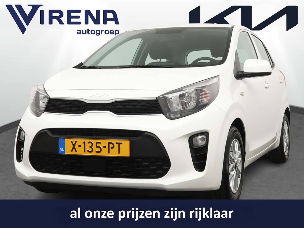 Kia Picanto - 1.0 DPi DynamicLine - Airco - Android/Apple Carplay - Cruise Control - Lichtmetalen Velgen - AutoWereld.nl