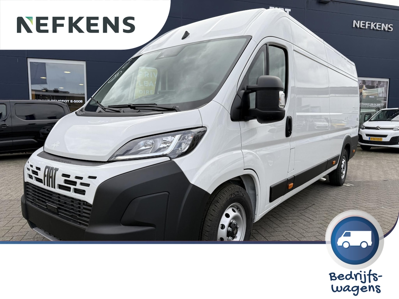 Fiat Ducato - L4H2 3.5t Heavy HD 140 pk | Navigatie | Achteruitrijcamera | Parkeersensoren Achter | Zijs - AutoWereld.nl