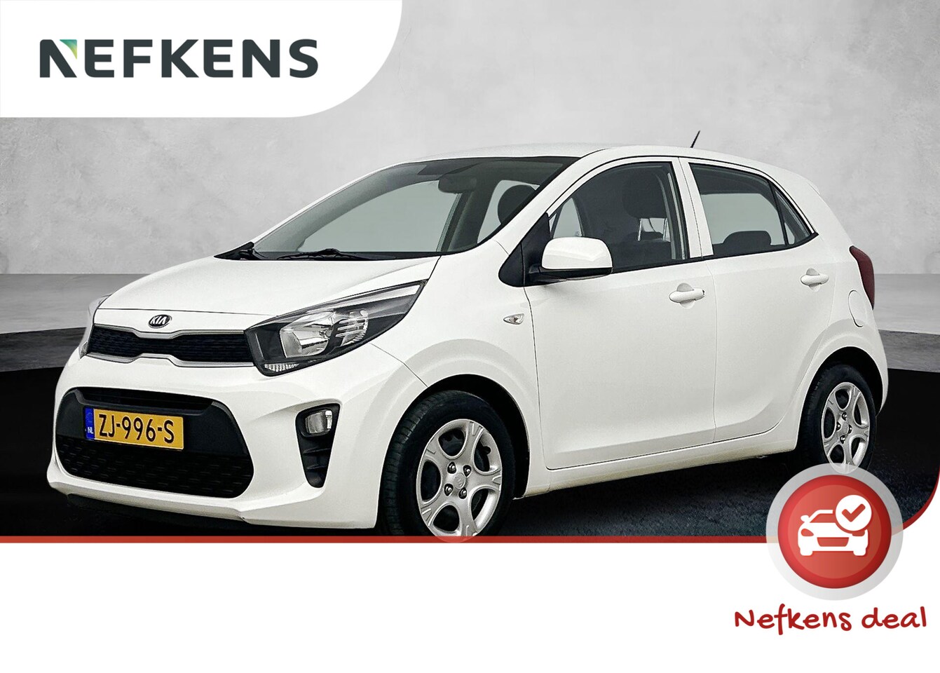 Kia Picanto - 1.0 CVVT PlusLine 1ste eigenaar | Airco | Bluetooth | 5 deurs - AutoWereld.nl