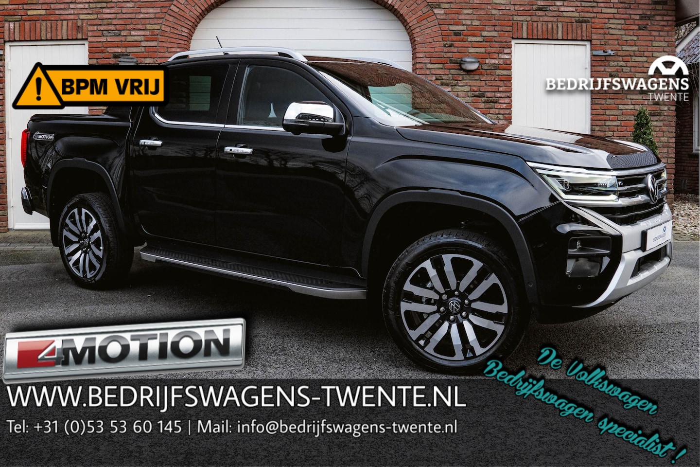 Volkswagen Amarok - 3.0 TDI V6 240PK 4-Motion Aventura IQ LED | Elek Rolkoffer | 2-zits. | - AutoWereld.nl