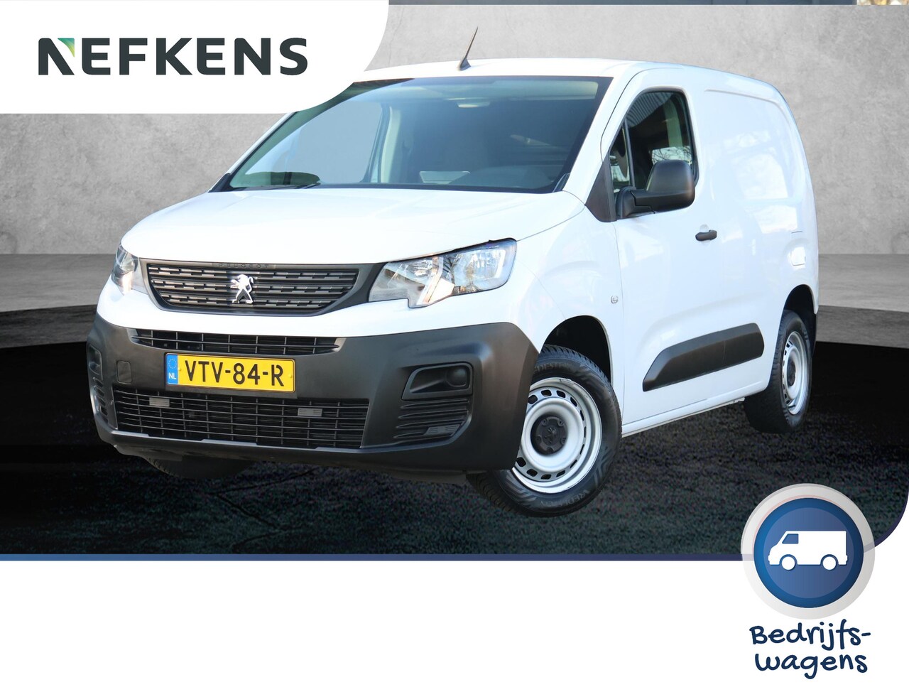 Peugeot Partner - 1.5 BlueHDi 100PK S&S L1 | Airco | Parkeersensoren Achter | AppleCarPlay/AndroidAuto | Cru - AutoWereld.nl