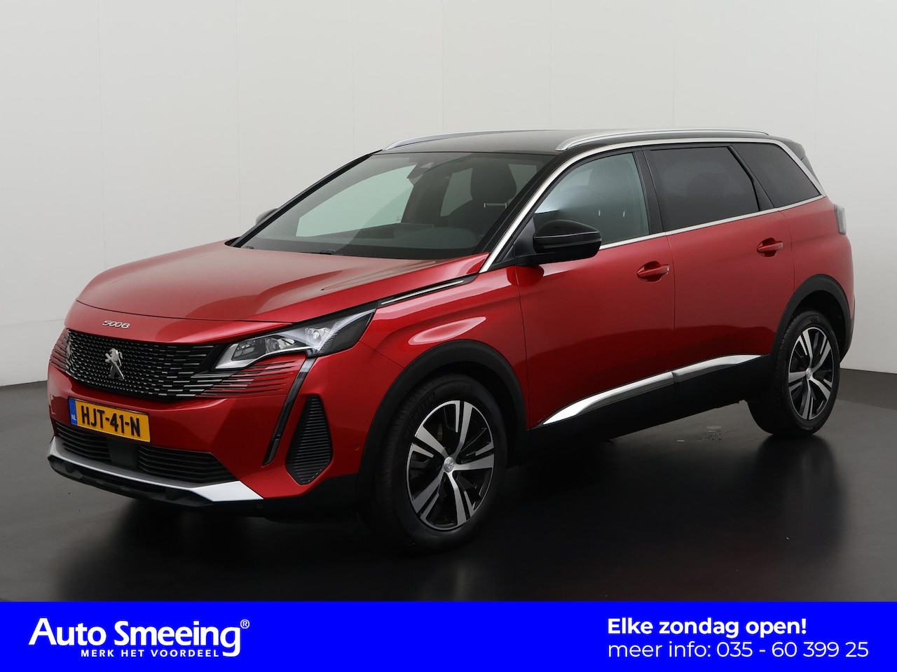 Peugeot 5008 - 1.2 PureTech GT 7 Persoons | Leder/Alcantara | Camera | Adaptief Cruise | Elek achterklep - AutoWereld.nl
