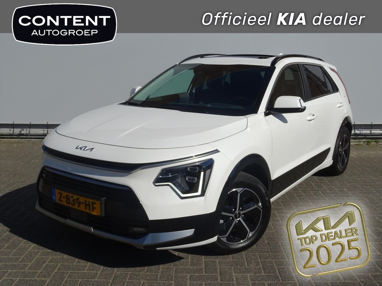 Kia Niro - 1.6 GDi Hybrid 141pk DCT6 DynamicPlusLine | Schuifdak | Leer | Navi | - AutoWereld.nl