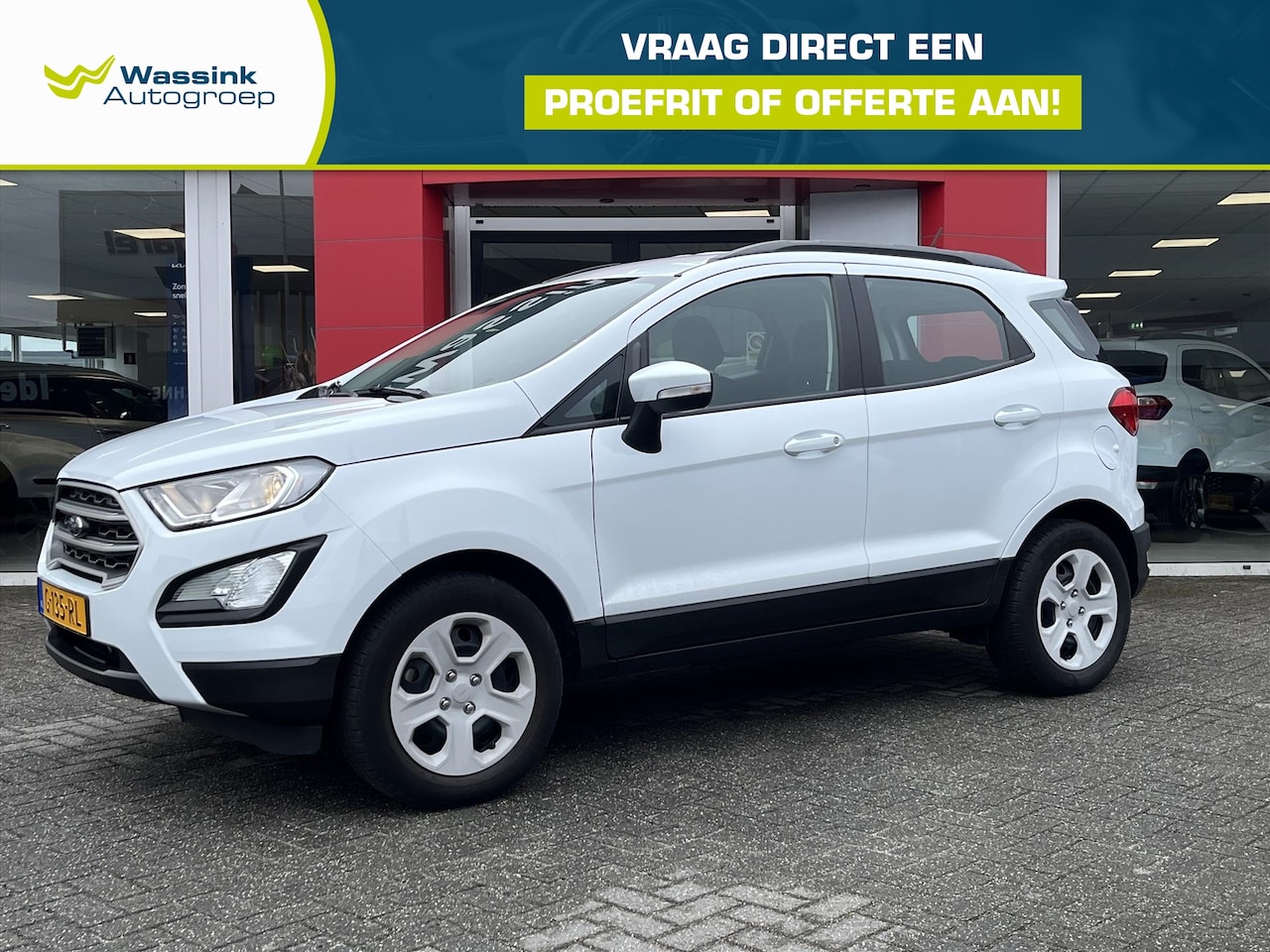 Ford EcoSport - 1.0 EcoBoost 125pk Trend Ultimate | Airconditioning | Parkeersensoren | Navigatie | 1ste E - AutoWereld.nl