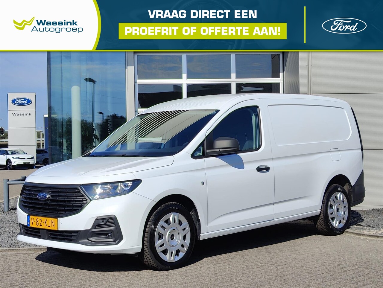 Ford Transit Connect - New 2.0 EcoBlue 102pk L2 Trend | Trekhaak | Airco | Navi - AutoWereld.nl
