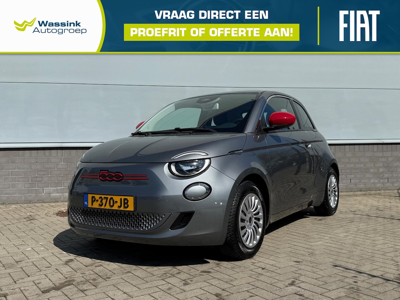 Fiat 500e - 24kWh 95pk Aut Red Edition | Achteruitrij Camera | Navigatie | Driver Assist | Climate Con - AutoWereld.nl