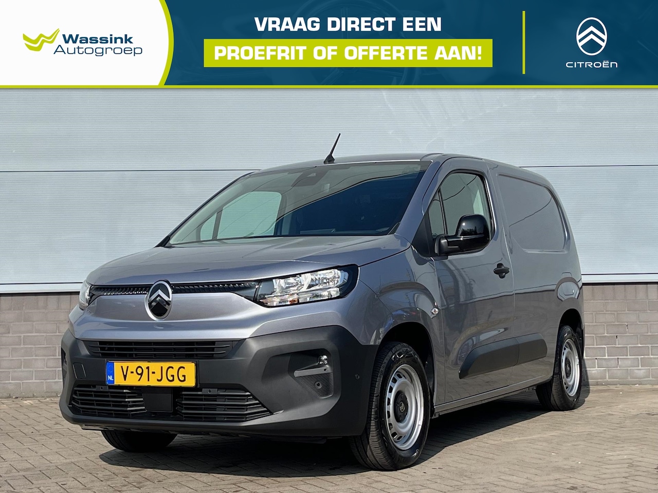 Citroën Berlingo - Van GB 1.5 BlueHDi 100pk L1 | Reservewiel | Betimmering | Cruise Control | Trekhaak voorbe - AutoWereld.nl
