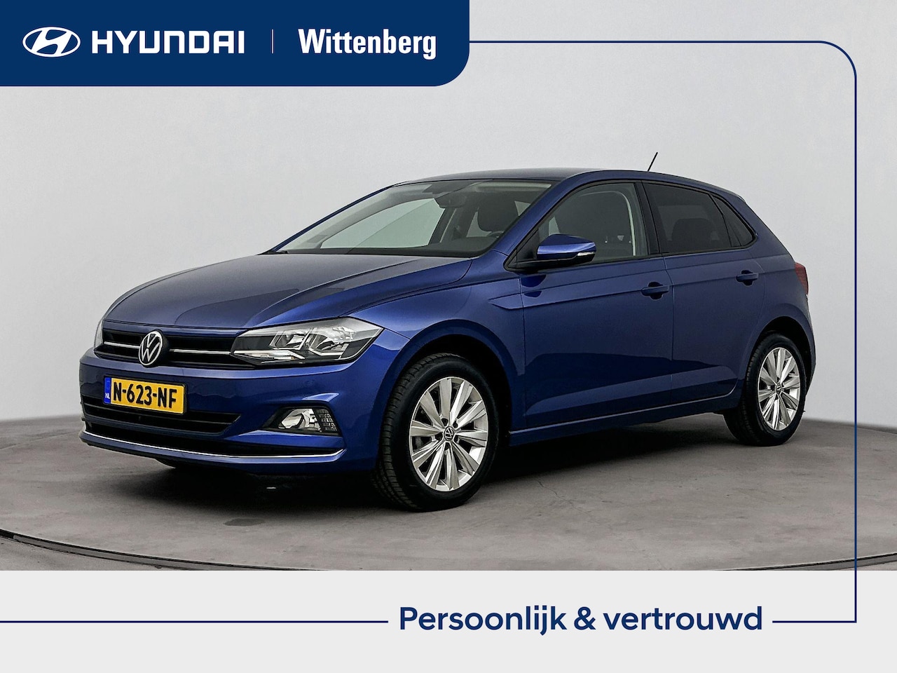 Volkswagen Polo - 1.0 TSI Highline | Lage km-stand! | Navigatie | Camera | Adaptive cruise | Apple Carplay | - AutoWereld.nl