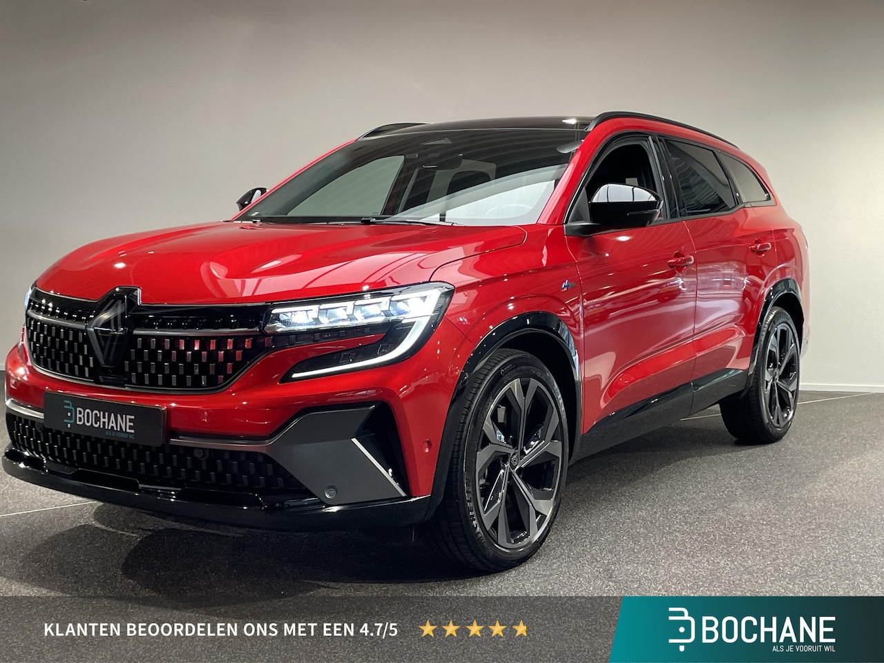 Renault Espace - 1.2 E-Tech Hybrid 200 Esprit Alpine | 7-Persoons | 360° Rondomzichtcamera | Panoramadak | - AutoWereld.nl