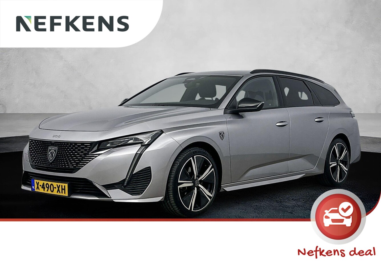 Peugeot 308 SW - 130pk GT | Camera | LED | Elektrische AGR stoel | Stoelverwarming | Privacy Glass | AUTOMA - AutoWereld.nl